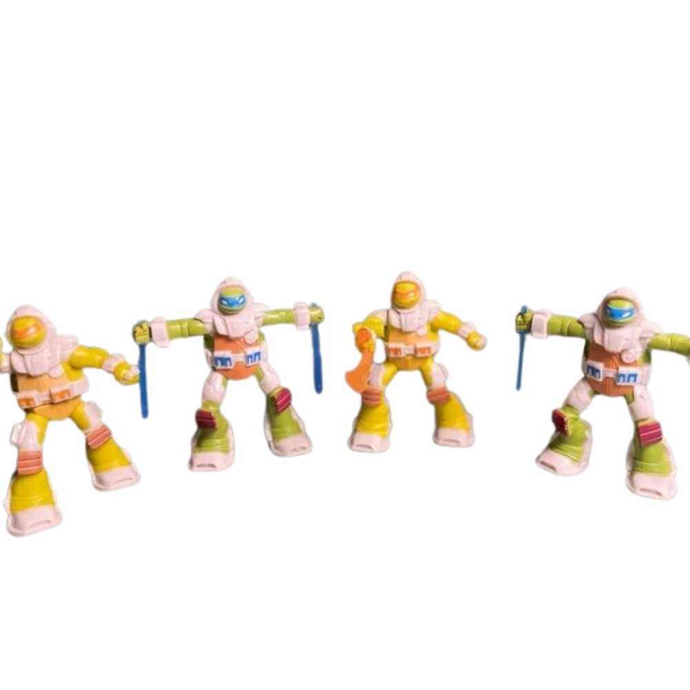 TMNT McDonald's 2016 Moveable Happy Meal Toy Set